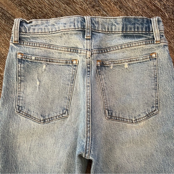 Abercrombie & Fitch Distressed Skinny High Rise Jeans Size 28 / 6s - Picture 4 of 15